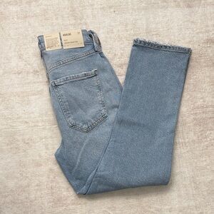 Agolde Classic Blue Denim Jeans